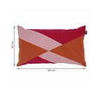 Kit Capa Almofada Quadrada e Retangular Veludo Multicolorida 44x44|30x50cm 2 unidades